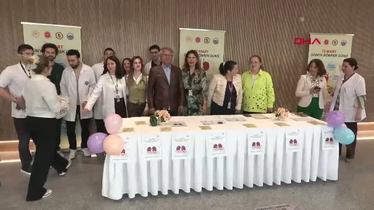 İzmir Şehir Hastanesi’nde Dünya Böbrek Günü Farkındalığı