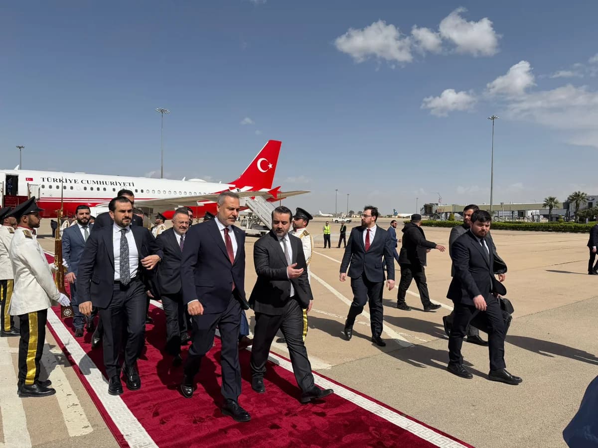 Dışişleri Bakanı Hakan Fidan Suriye’yi Ziyaret Etti