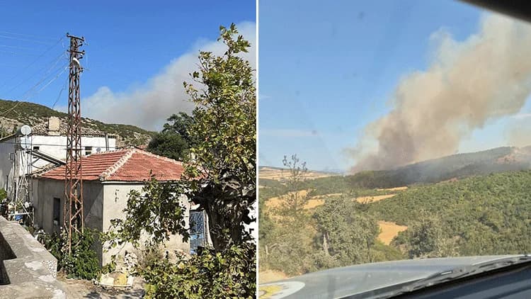 Gelibolu’da Orman Yangını: Havadan ve Karadan Müdahale Sürüyor