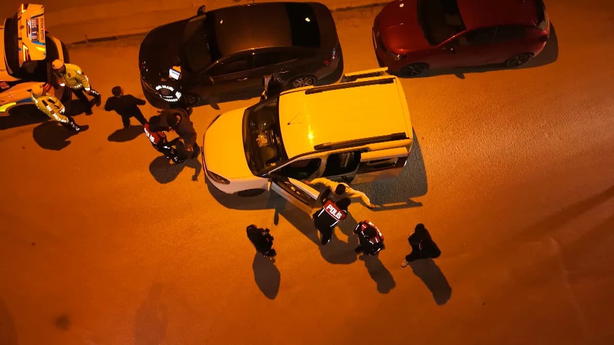 Bursa’da Dronla Yapılan Trafik Denetimi Gözü Doldurdu