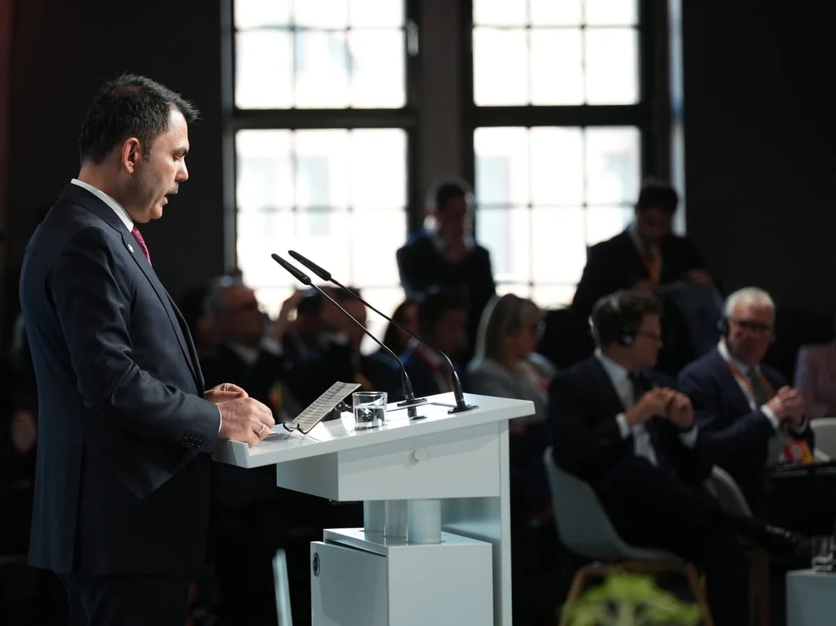 Bakan Kurum, Petersberg İklim Diyaloğu Açılış Toplantısı’na Katıldı