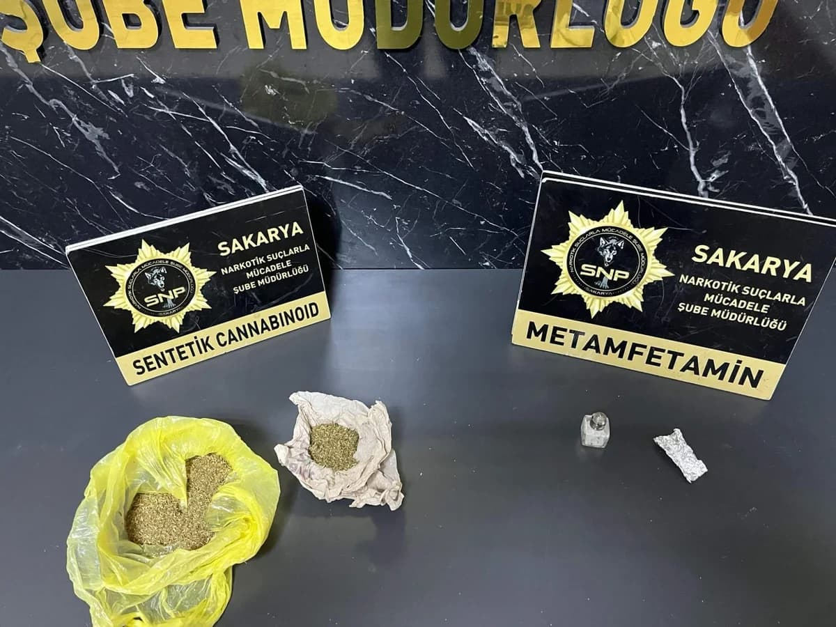 Sakarya’da Uyuşturucu Operasyonunda İki Şahıs Tutuklandı