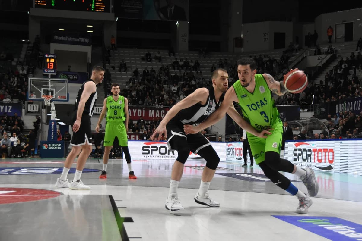 TOFAŞ, Beşiktaş GAİN’e 98-84 Mağlup Oldu