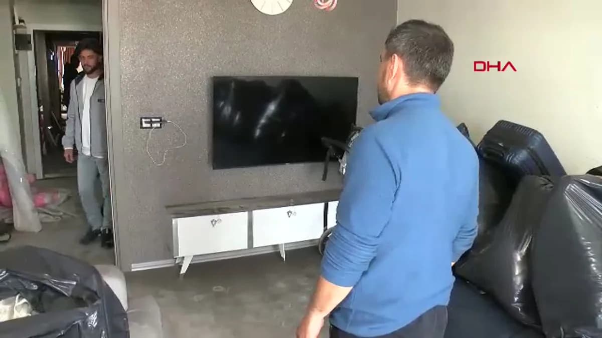 Adana’da Yangından Bebeğini Kurtaran İnşaat İşçisi, Baba ile Bir Araya Geldi