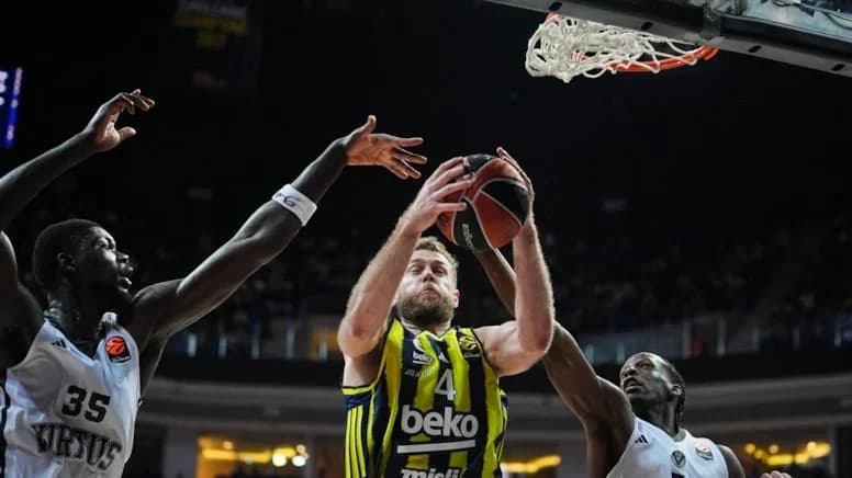 Fenerbahçe Beko Virtus Bologna’yı iki sayı farkla yendi