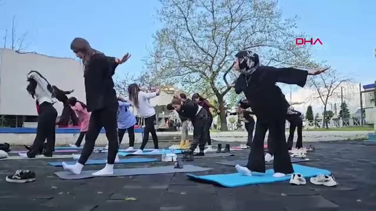 Zonguldak’ta Sağlıklı Yaşam İçin Pilates ve Yoga Etkinliği