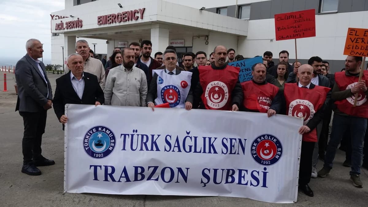 Trabzon Hastanesi’nde Sağlık Çalışanlarına Yönelik Silahlı Saldırı