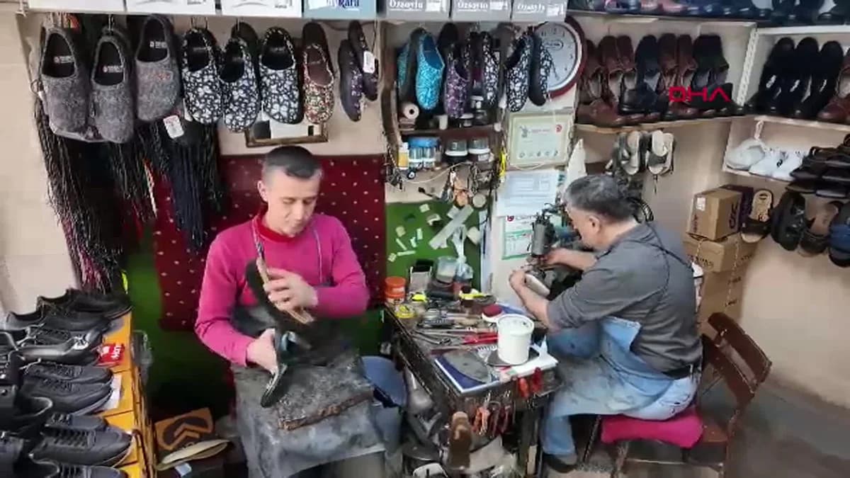 Manisa’da Kispet Zanaatı Nesilden Nesile Yaşatılıyor