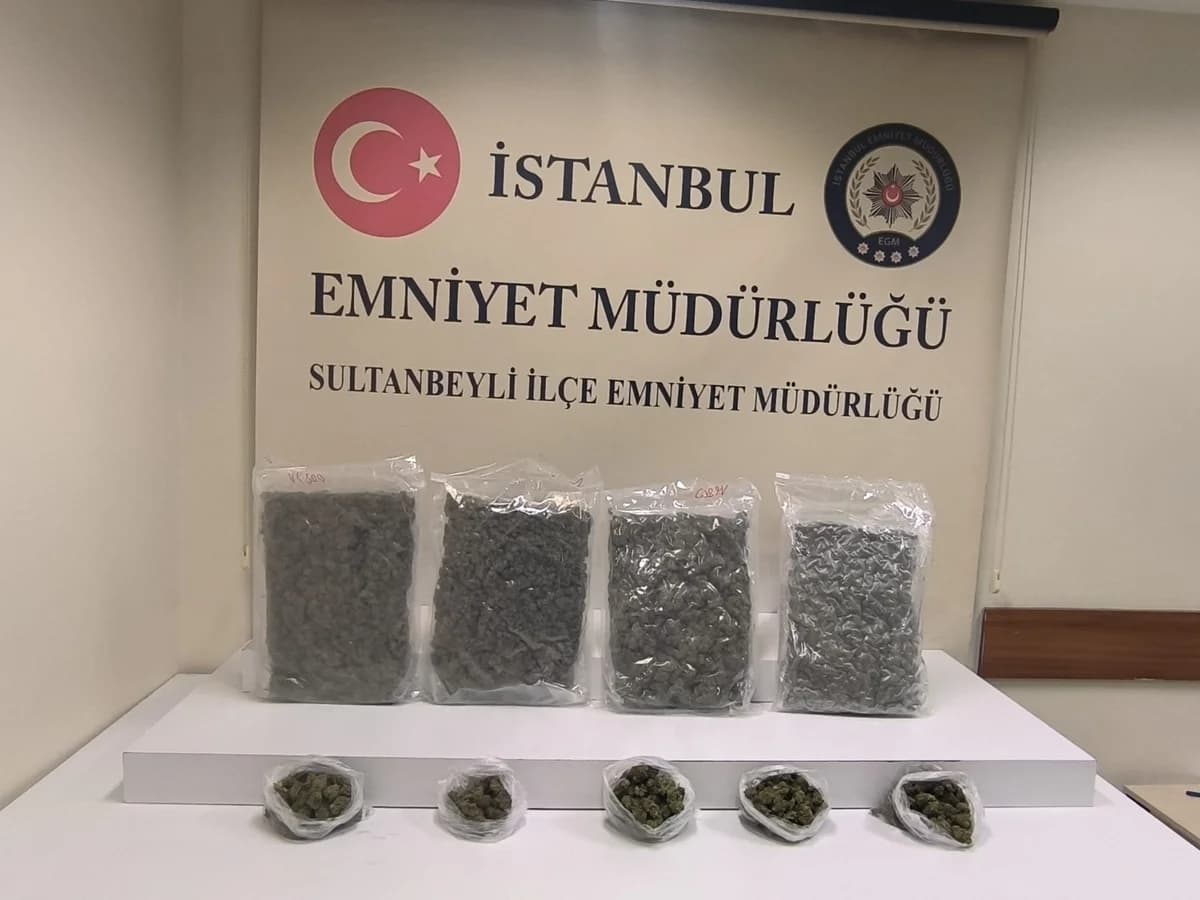 Sultanbeyli’de Dronla Takip: Uyuşturucu ile Yakalanan Şüpheli Tutuklandı