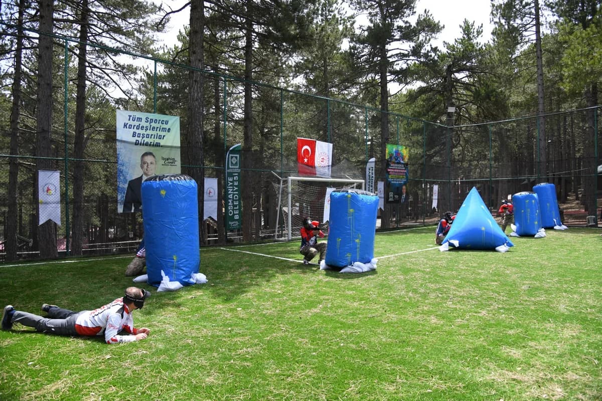 Osmaniye’de Paintball Heyecanı Başladı: Türkiye Şampiyonası İlk Ayak Müsabakaları Zorkun Yaylası’nda