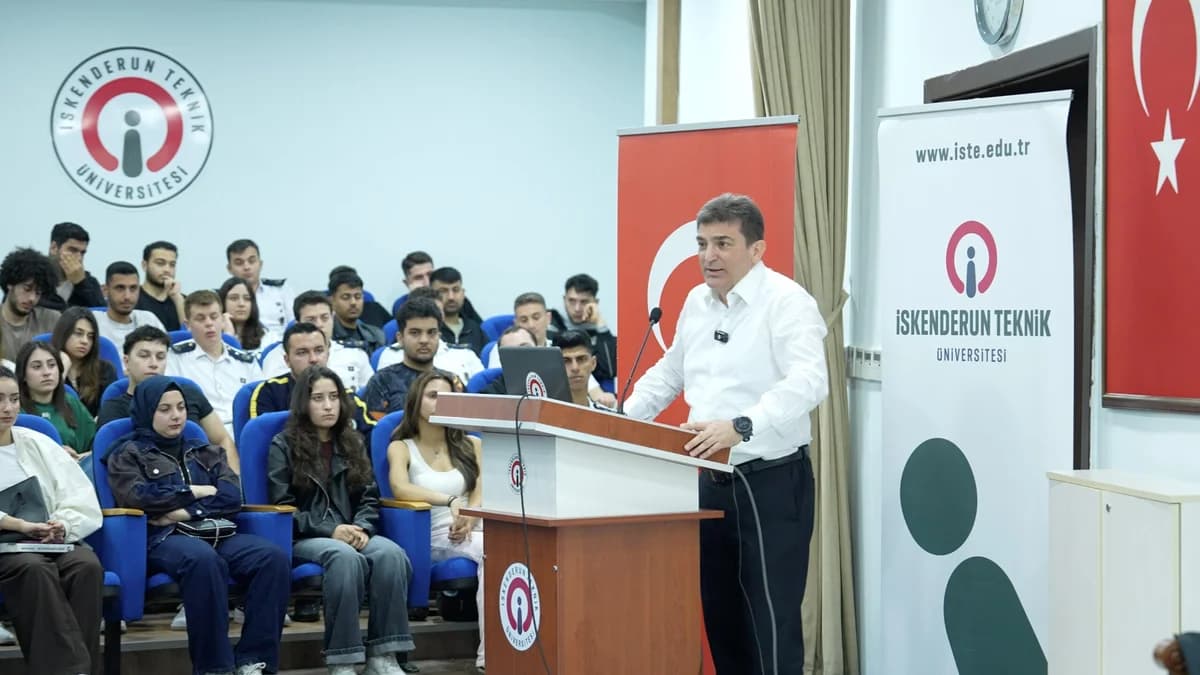 OYAK Genel Müdürü Prof. Dr. Murat Yalçıntaş’tan İskenderun Teknik Üniversitesi’nde Savunma Sanayii Çıkarması