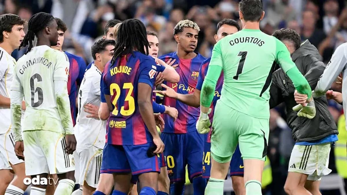 El Clasico’da tansiyon: Real Madrid 2-1 Barcelona, koridorda tartışma