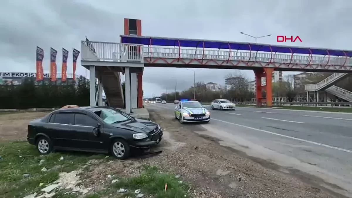 Eskişehir’de Üst Geçide Yakın Bir Noktada Yaya Hayatını Kaybetti