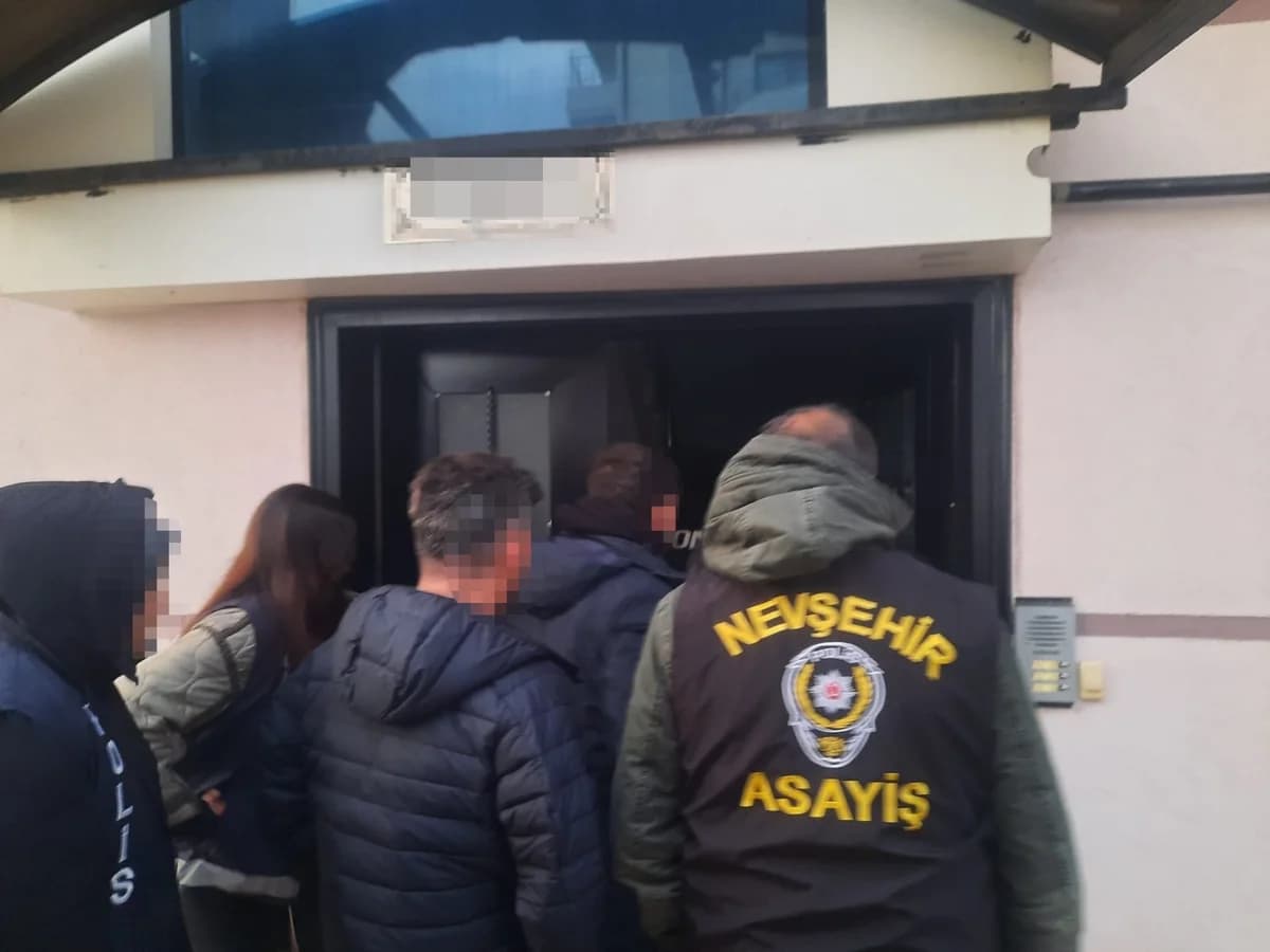 Nevşehir’de Fuhuş Ağına Darbe: 7 Gözaltı