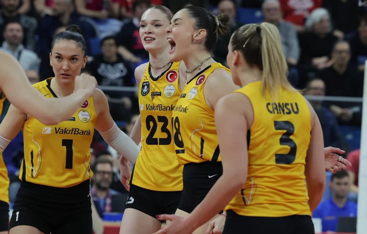 VakıfBank, Vero Volley Milano’yu Geriden Gelerek Yendi