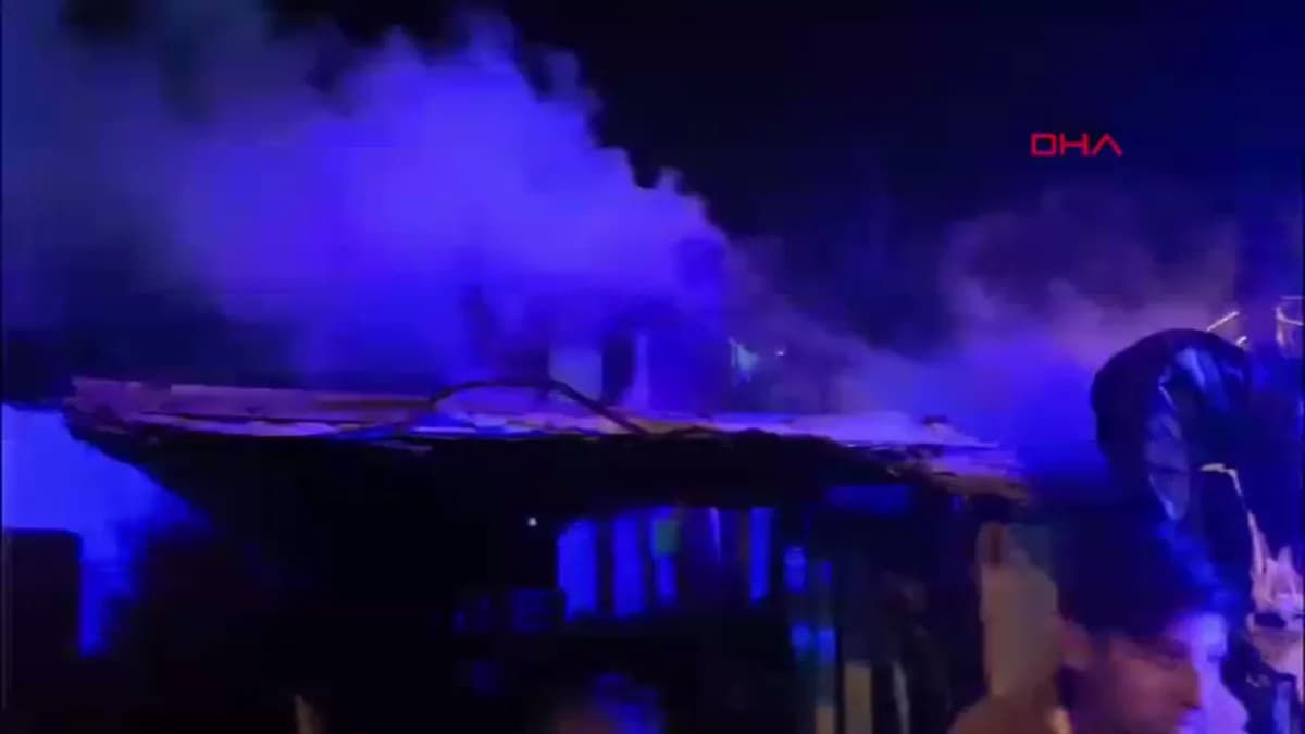 Çorlu’da Müstakil Evde Teras Yangını: İtfaiye Hızla Müdahale Etti