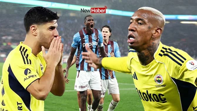 Trabzon’da gol düellosu: Fenerbahçe dev maçtan zaferle çıktı: 2-3