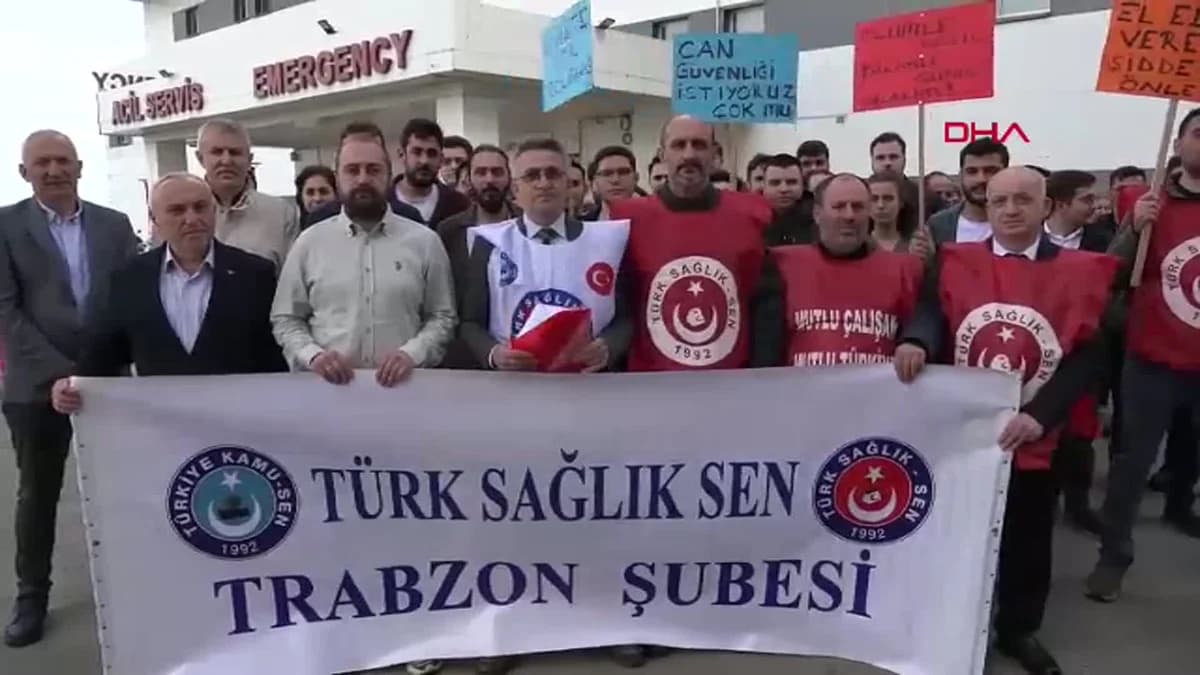 Trabzon’da Silahlı Saldırı: Sağlık Çalışanları Güvenlik Talep Ediyor