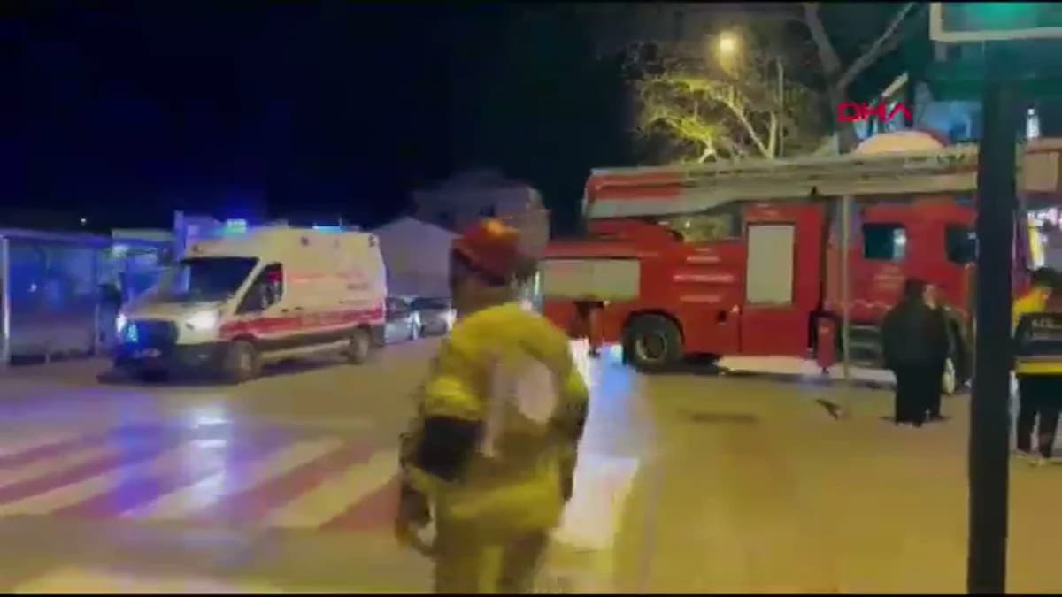 Bursa’da Düşen Kadın İtfaiye Ekipleri Tarafından Kurtarıldı