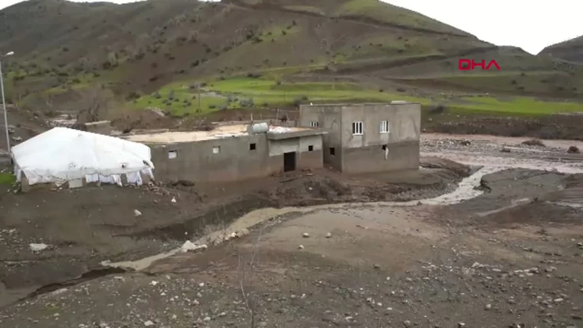 Siirt’te Sel Felaketi: 35 Küçükbaş Hayvan Hayatını Kaybetti