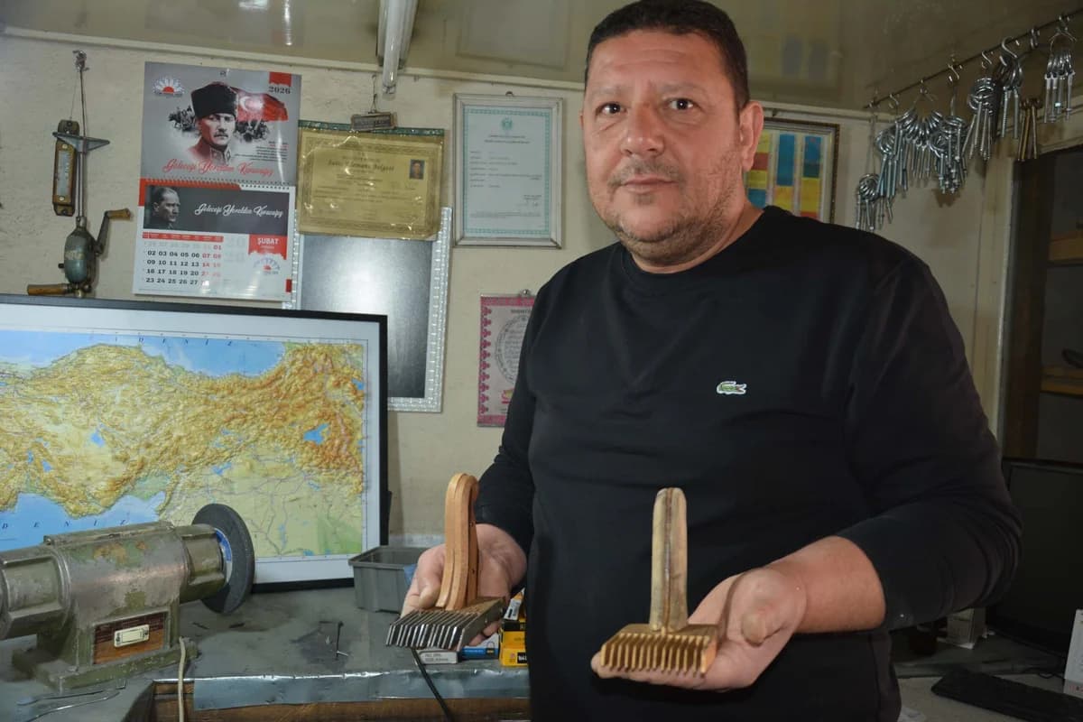Demirci’nin 101 Yıllık Mirası: Kirkit Ustası İsmail Çilengir Zanaatını Yaşatıyor