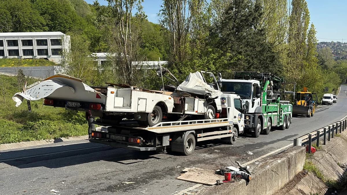 Sarıyer’de Feci Kaza: Karavan Sürücüsü Hayatını Kaybetti
