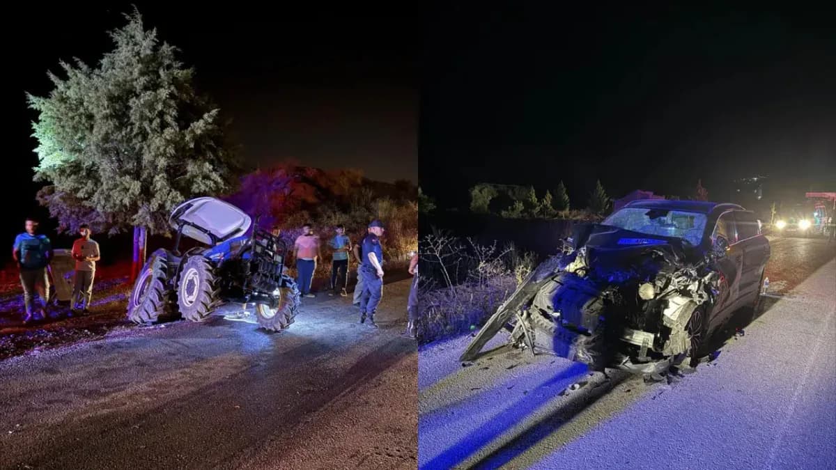 Burdur’da Feci Kaza: Otomobil Traktöre Çarptı, Çok Sayıda Yaralı!