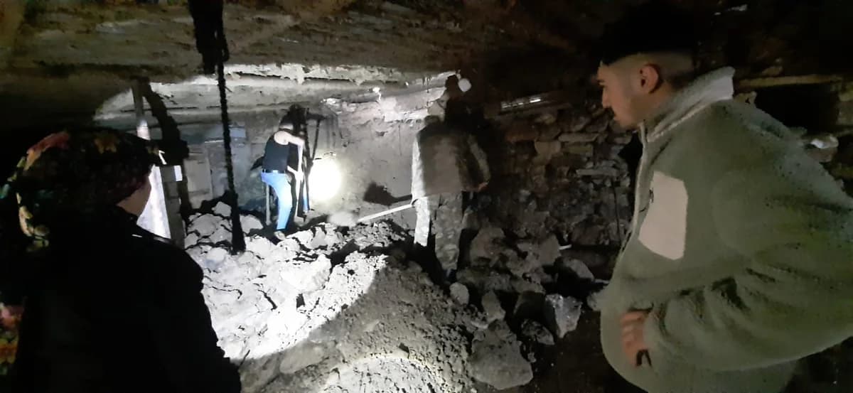 Sason’da Sağanak Nedeniyle Çöken Ağıldan Acı Haber