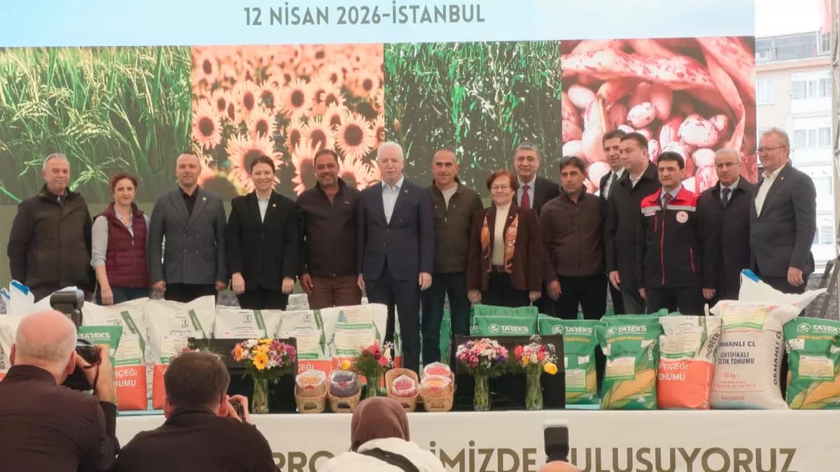 Vali Gül, Çatalca’da Tohum Temini Töreni’nde Çiftçilere Destekte Bulundu
