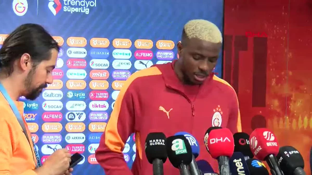 Osimhen’den Olay Açıklamalar: “Antrenmanlardan Daha Az Yorulduk!”