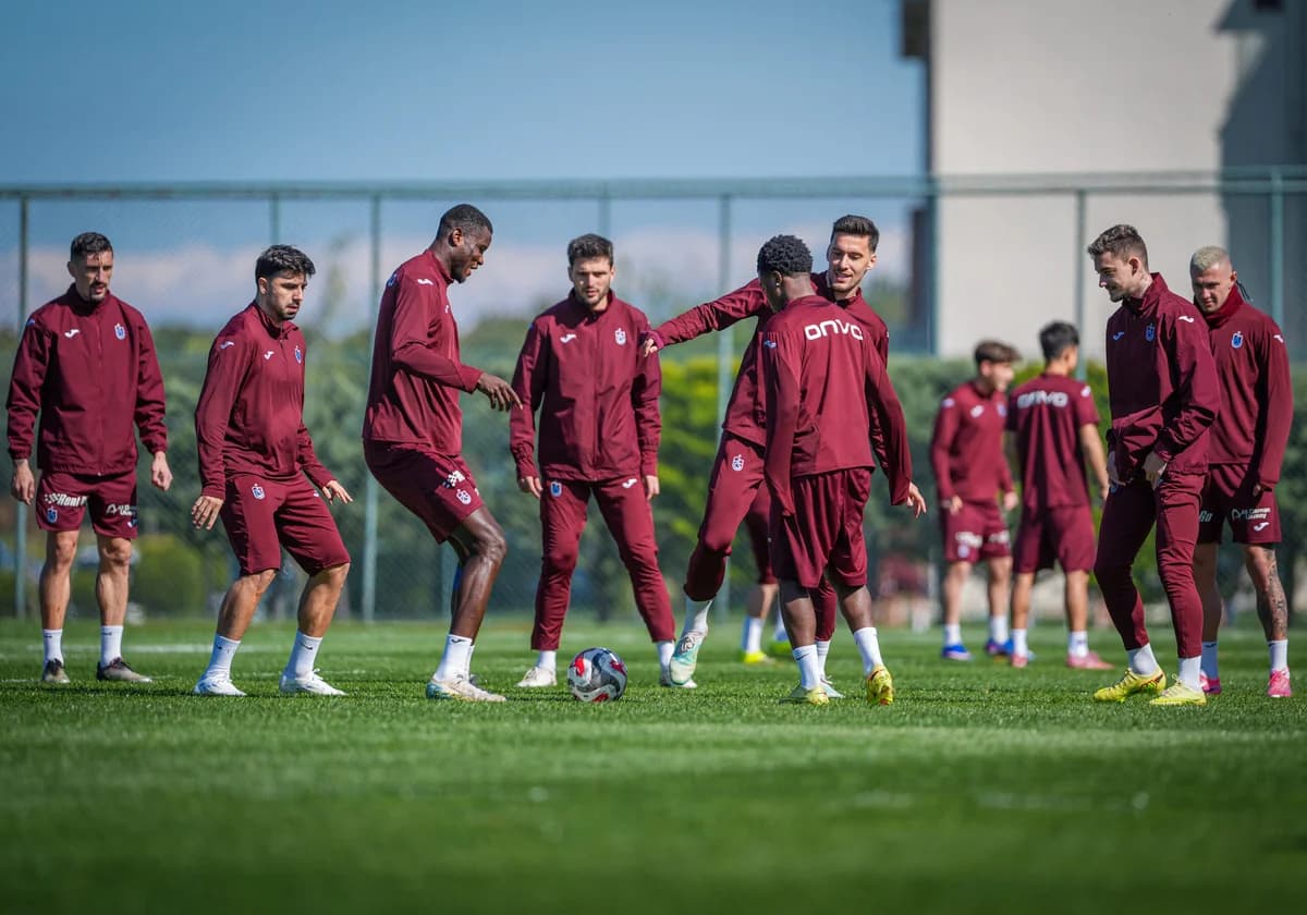Trabzonspor, RAMS Başakşehir FK Maçı İçin Antrenmanlara Devam Ediyor