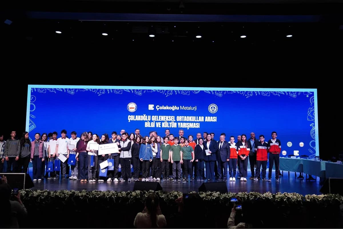 Çolakoğlu Metalurji’den Eğitime Dev Destek: Bilgi ve Kültür Yarışması’nda Heyecan Dorukta!