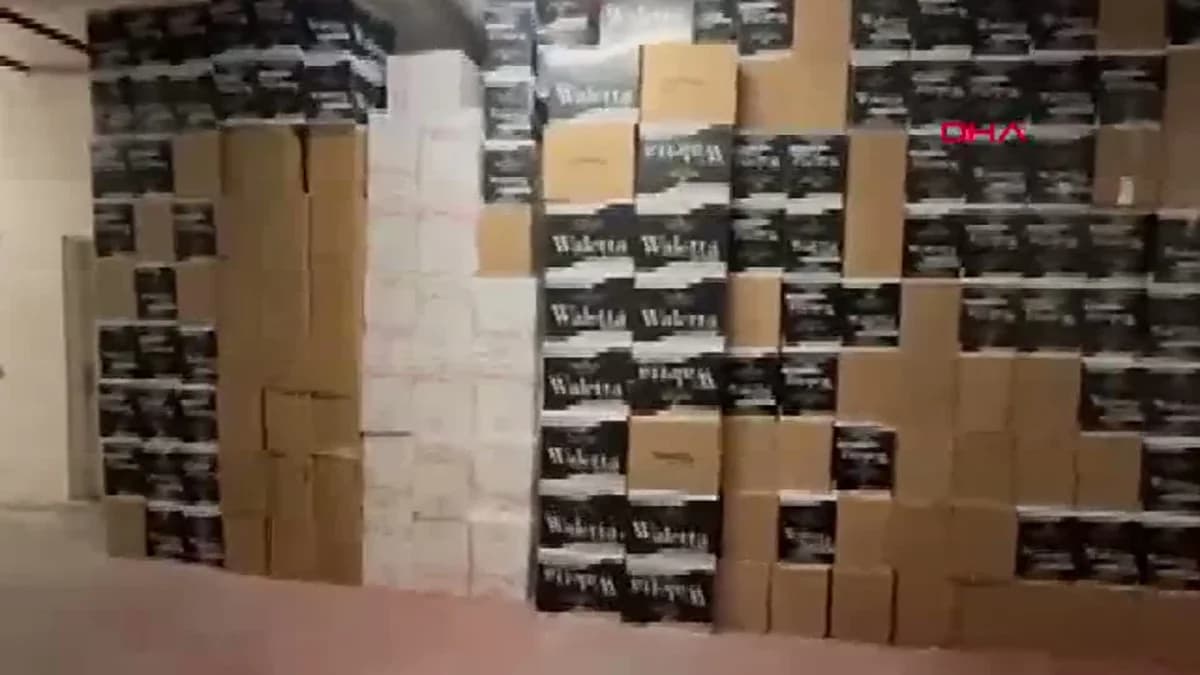 Bursa Otoyolunda 6 Milyon Makaron Ele Geçirildi