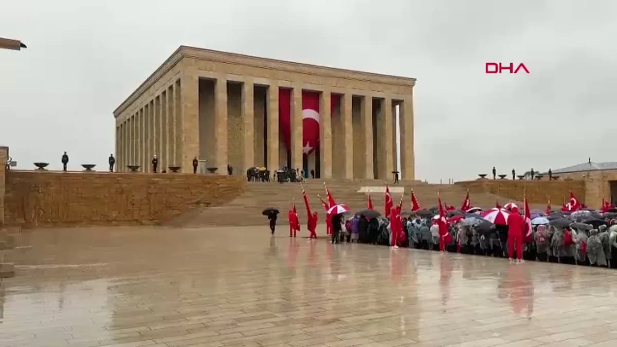 Bakan Tekin, 23 Nisan’da Öğrencilerle Anıtkabir’deydi: Atatürk’ün Huzurunda Geleceğe Söz Verdiler