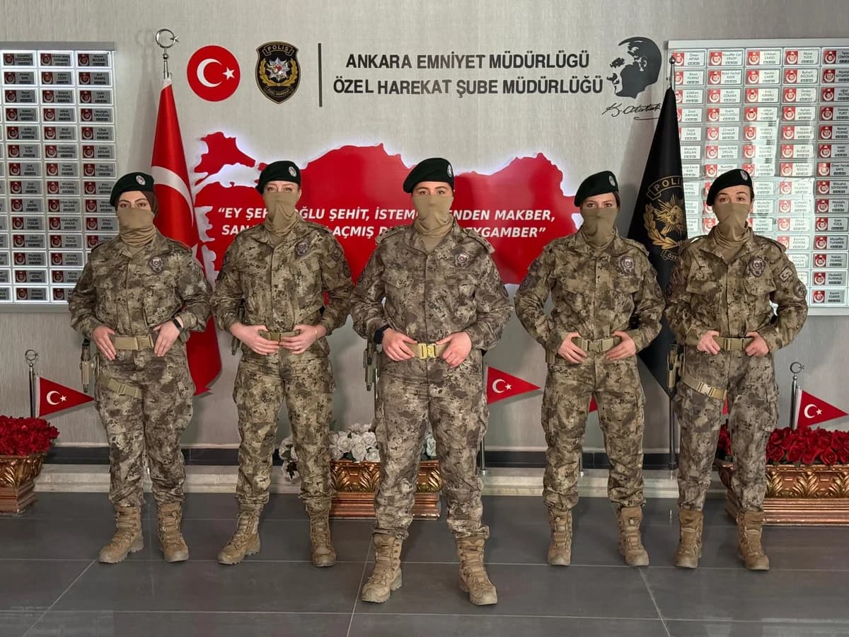 Başkentin Kadın Özel Harekat Polisleri: Gücün ve Cesaretin Sembolü