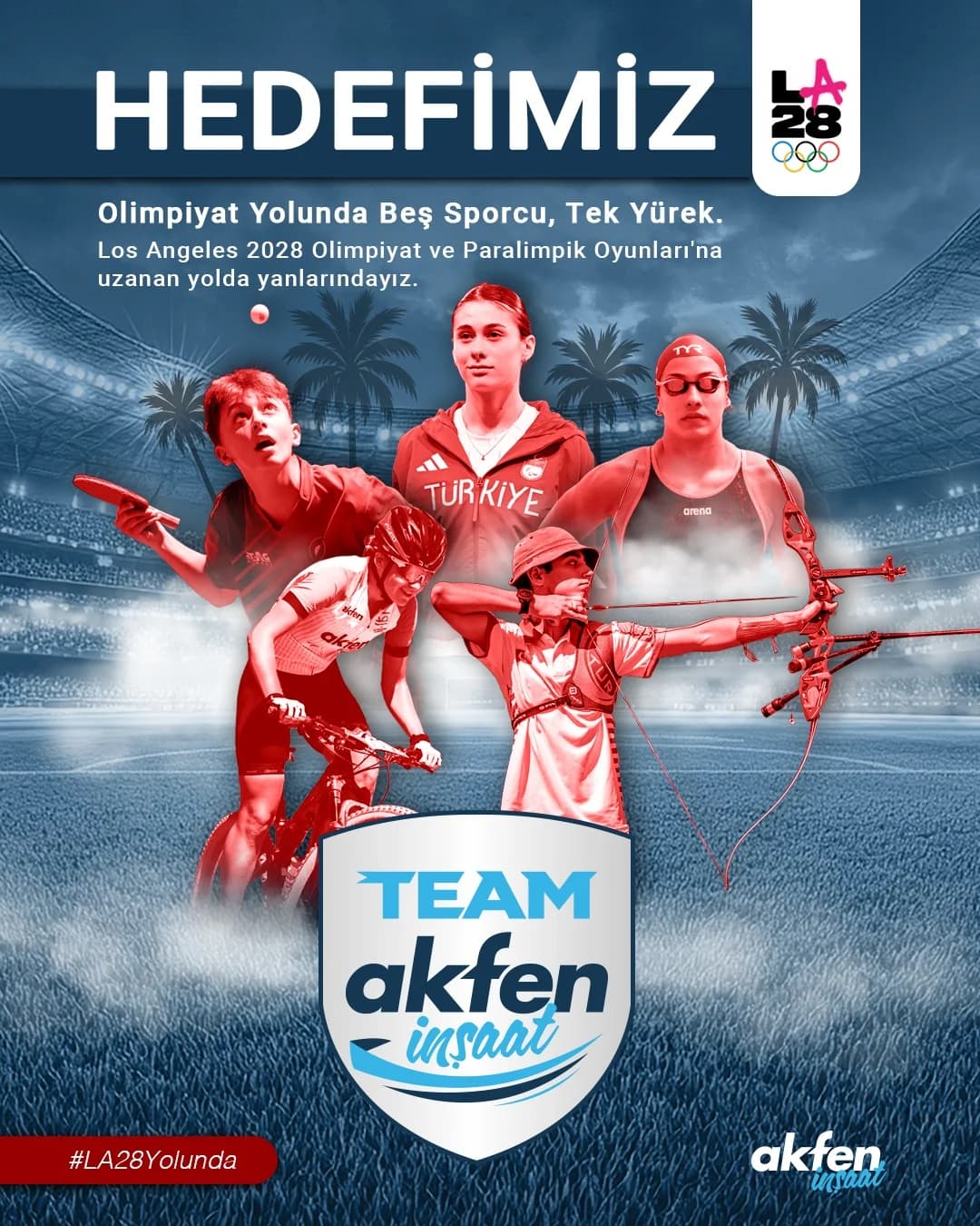 Los Angeles 2028 Olimpiyatları İçin Akfen’den Destek