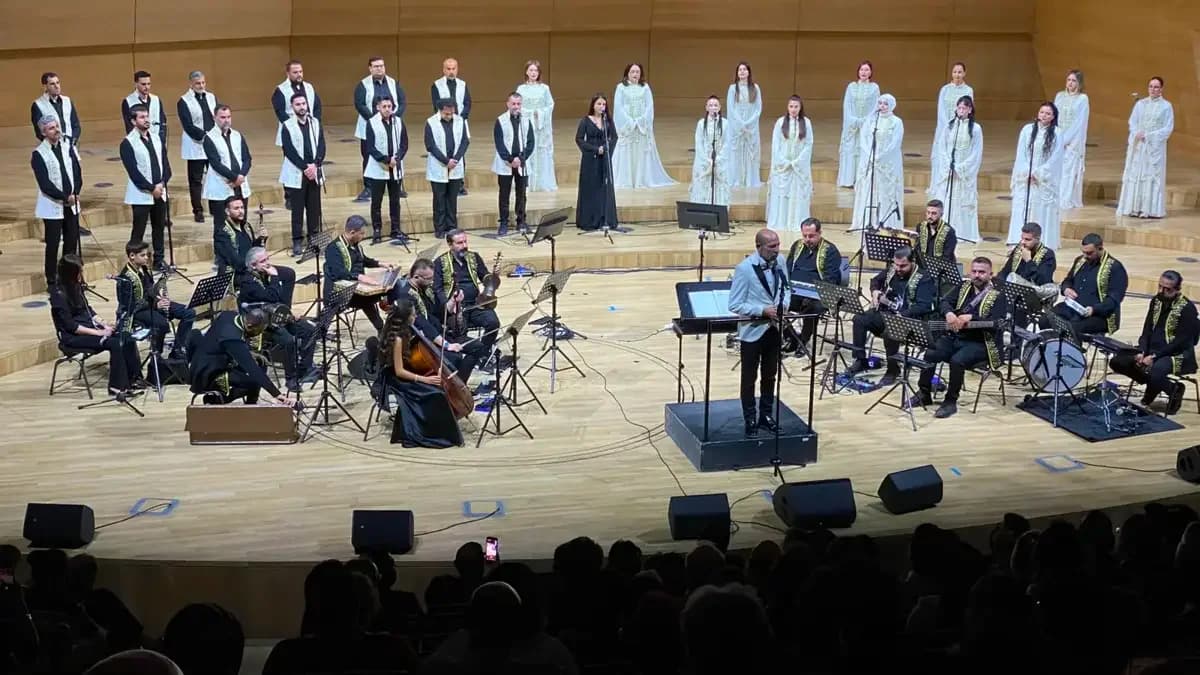 Hatay Medeniyetler Korosu Ankara'da Kardeşlik Konseri Verdi