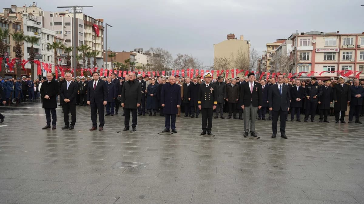 Çanakkale Deniz Zaferi’nin 111. Yıl Dönümü Törenleri Başladı