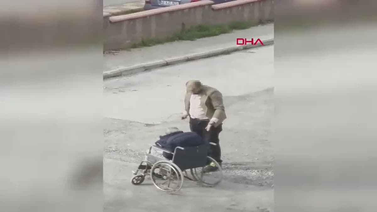 Kahramanmaraş’ta Tekerlekli Sandalyedeki Babaya Şiddet Olayı