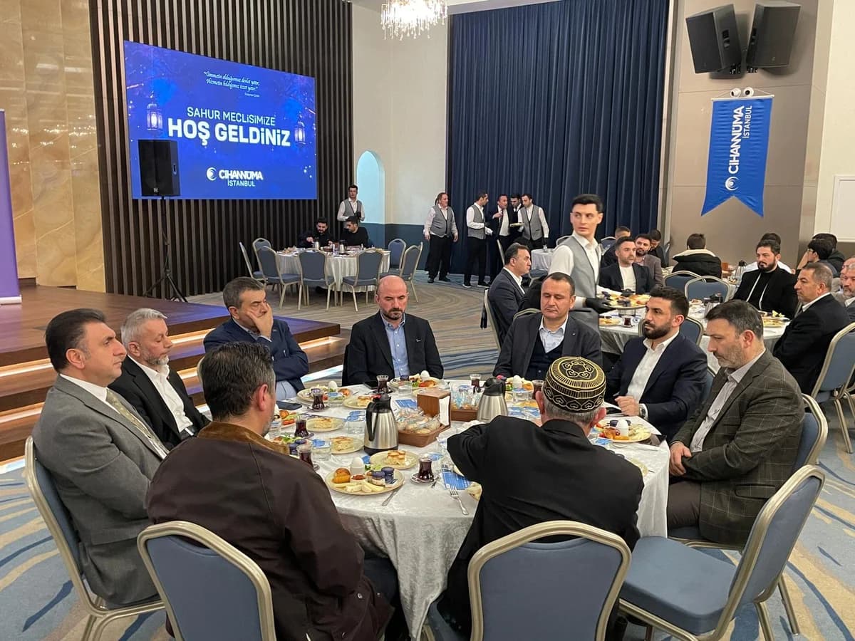 Milli Eğitim Bakanı Yusuf Tekin, Cihannüma İstanbul Sahur Meclisi’nde Konuştu