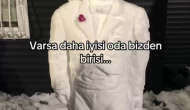 Ordu’da Kar Sanata Dönüştü: Kardan Atatürk Heykeli Büyük İlgi Gördü