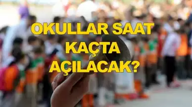 Okullar Bugün Saat Kaçta Açılacak? 9 Eylül 2024 İçin İlk Ders Zili Detayları