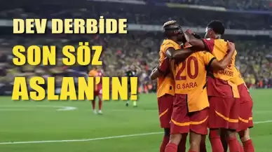 Dev derbide Galatasaray'dan Fenerbahçe'ye gol şov!