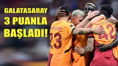 Galatasaray PAOK'a şans tanımadı! Avrupa Ligi'ne 3 gollü başlangıç!