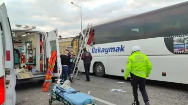 Kamyon, Tır ve Otobüs Çarpıştı: 2 Kışi Hayatını Kaybetti 18 Yaralı