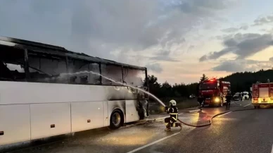 Muğla'da Otobüs Yangını: Sürücünün Hızlı Müdahalesi Felaketi Önledi