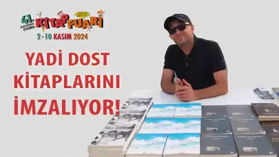 Yazar Yadi Dost, TÜYAP Kitap Fuarı'nda okurlarıyla buluşacak