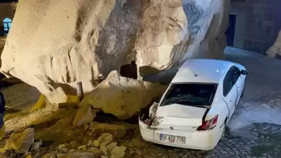 Nevşehir Göreme'de Şiddetli Sağanak Yağış Hayatı Felç Etti