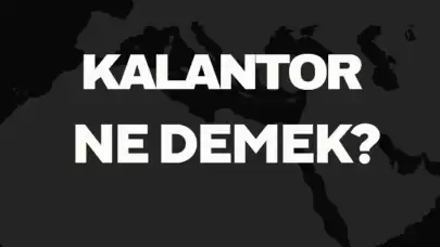 Kalantor Ne Demek TDK? Anlamı ve Örnek Kullanım Alanları