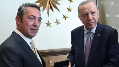 Ali Koç ve Fenerbahçe Yönetimi Cumhurbaşkanı Erdoğan'ı Ziyaret Etti